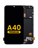 OLED Assembly with Frame for Galaxy A40 (A405 / 2019) (Premium)