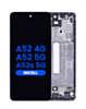 LCD Assembly (AWESOME VIOLET) (Aftermarket Incell) with Frame for Galaxy A52 4G (A525 / 2021) / A52 5G (A526 / 2021) / A52s 5G (A528 / 2021) (Without Fingerprint Sensor) 