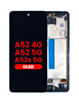 OLED Assembly with Frame (AWESOME BLUE) (Aftermarket OLED) for Galaxy A52 4G (A525 / 2021) / A52 5G (A526 / 2021) / A52S 5G (A528 / 2021)