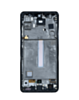 OLED Assembly with Frame for Galaxy A52s 5G (A528 / 2021) (AWESOME BLACK) (Service Pack)