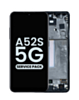 OLED Assembly with Frame for Galaxy A52s 5G (A528 / 2021) (AWESOME BLACK) (Service Pack)