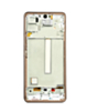 OLED Assembly with Frame for Galaxy A53 5G (A536 / 2022) (AWESOME PEACH) (Service Pack)