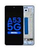 LCD Assembly (AWESOME BLUE) (Aftermarket Incell) with Frame for Galaxy A53 5G (A536 / 2022) (6.46") (Without Fingerprint Sensor)