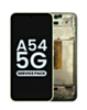 Buy the OLED assembly with frame for the Galaxy A54 5G 2023 in Awesome Lime, service pack.