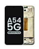 OLED Assembly with Frame for Galaxy A54 5G (A546 / 2023) (AWESOME WHITE) (Service Pack)
