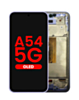 OLED Assembly with Frame for Galaxy A54 5G (A546 / 2023) (AWESOME VIOLET) (Aftermarket OLED)