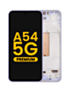 OLED Assembly with Frame for Galaxy A54 5G (A546 / 2023) (AWESOME VIOLET) (Premium)