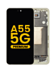 OLED Assembly with Frame for Galaxy A55 5G (A556 / 2024) (AWESOME LEMON) (Premium)