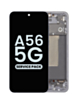 OLED Assembly with Frame for Galaxy A56 5G (A566 / 2025) (BLACK / GRAPHITE) (Service Pack)