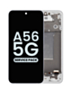 OLED Assembly with Frame for Galaxy A56 5G (A566 / 2025) (LIGHT GRAY) (Service Pack)