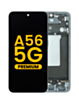 OLED Assembly with Frame for Galaxy A56 (A566 2025) (GRAPHITE) (Premium)