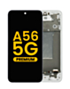 OLED Assembly with Frame for Galaxy A56 (A566 2025) (OLIVE) (Premium)