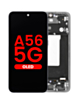 OLED Assembly with Frame for Galaxy A56 (A566 2025) (GRAPHITE) (Aftermarket OLED)