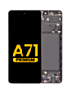 OLED Assembly with Frame for Galaxy A71 (A715 / 2020) (BLACK) (Premium)