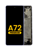 OLED Assembly with Frame for Galaxy A72 (A725 / 2021) (Awesome Violet) (Premium)
