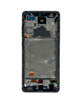 OLED Assembly with Frame for Galaxy A72 (A725 / 2021) (6.67") (AWESOME BLACK) (Aftermarket OLED)