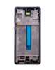 OLED Assembly with Frame for Galaxy A73 (A735 / 2022) (GRAY) (Premium)