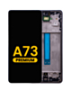 OLED Assembly with Frame for Galaxy A73 (A735 / 2022) (GRAY) (Premium)