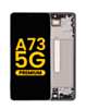 OLED Assembly with Frame for Galaxy A73 5G (A736 / 2022) (GRAY) (Premium)