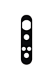 Back Camera Lens with Adhesive for Galaxy A80 (A805) (Glass Only)