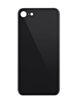 Back Glass with Bigger Camera Hole for iPhone SE 2020 (NO LOGO) (BLACK)