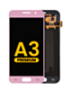 OLED Assembly without Frame for Galaxy A3 (A320 / 2017) (PINK) (Premium)