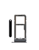 Dual Sim Card Tray for Galaxy Note 8 (BLACK)