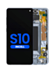 Stock up on the LCD assembly with frame for Galaxy S10 G973 without fingerprint sensor in Prism Blue, aftermarket Incell.