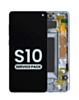 Purchase the OLED assembly with frame for Galaxy S10 G973 in Prism Blue, service pack.
