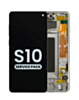 Grab wholesale deals on the OLED assembly with frame for Galaxy S10 G973 in Prism White, service pack.