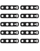 Back Camera Lens with Adhesive for Galaxy S10 Plus / S10 (Glass Only) (Pack of 10)