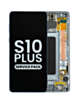 Buy the OLED assembly with frame for Galaxy S10 Plus G975 in Prism Blue service pack.