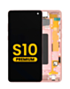 Buy the OLED assembly with frame for Galaxy S10 G973 in Flamingo Pink, premium.