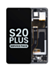 OLED Assembly with Frame for Galaxy S20 Plus (G985 / G986) (Cosmic Black) (Service Pack)
