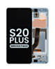 OLED Assembly with Frame for Galaxy S20 Plus (G985 / G986) (Cloud Blue) (Service Pack)