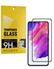Clear Tempered Glass Anti-Scratch Edge to Edge Black Rim Coverage for Galaxy S21