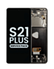 OLED Assembly with Frame for Galaxy S21 Plus (G996) (Phantom Black) (Service Pack)
