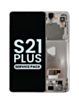 OLED Assembly with Frame for Galaxy S21 Plus (G996) (Phantom Silver) (Service Pack)