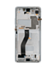 OLED Assembly with Frame for Galaxy S21 Ultra (G998) (Phantom Silver) (Aftermarket Plus Soft)