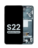OLED Assembly with Frame for Galaxy S22 (S901) (Graphite) (Service Pack)