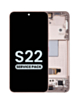 OLED Assembly with Frame for Galaxy S22 (S901) (Violet) (Service Pack)
