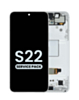 Buy the OLED Assembly with Frame for the Galaxy S22 S901 in Phantom White, Service Pack.
