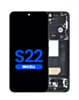 LCD Assembly with Frame for Galaxy S22 (S901) (Phantom Black) (Without Fingerprint) (Aftermarket Incell)