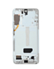 OLED Assembly with Frame for Galaxy S22 Plus (S906) (Phantom White) (Aftermarket Plus Soft)