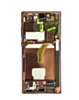 OLED Assembly with Frame for Galaxy S22 Ultra (S908) (Burgundy) (Aftermarket Plus Soft)