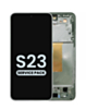 OLED Assembly with Frame for Galaxy S23 (S911) (Green) (Service Pack)