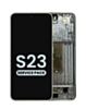 OLED Assembly with Frame for Galaxy S23 (S911) (Lime) (Service Pack)