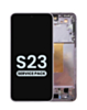 OLED Assembly with Frame for Galaxy S23 (S911) (Lavender) (Service Pack)