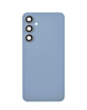 Back Cover Glass with Camera Lens and Adhesive for Galaxy S23 FE (S711) (No Logo) (Indigo)