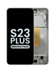 OLED Assembly with Frame for Galaxy S23 Plus (S916) (Lime) (Service Pack)